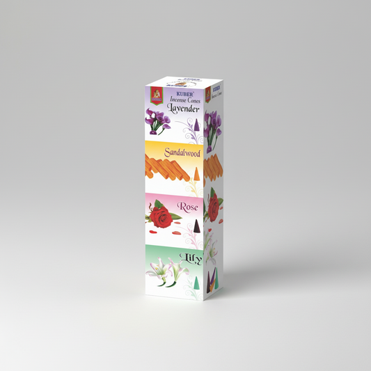 Incense Cones (Pack of 4)